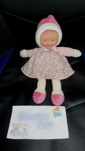 Doudou peluche poupée lutin - doudou,