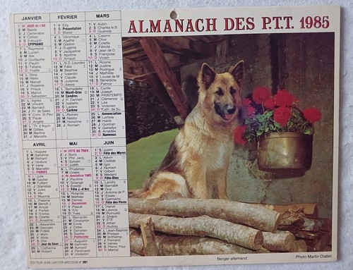 Almanach ptt france 1985 - ptt, -france