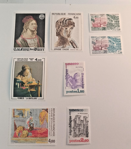Timbres france 1982 - timbres,