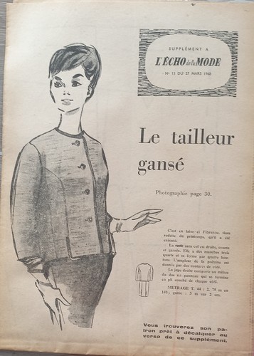 Patron tailleur jupe veste - ,