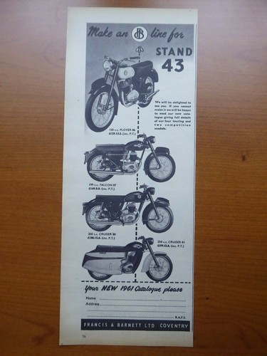 1960 pub francis barnett - pub,