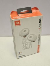 JBL Tune 125 TWS Écouteurs Intra-auriculaires avec l'Étui de Recharge - Blanc