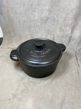 Cocotte NOMAR Paul Bocuse noir en fonte émaillée vintage diamètre 32 cm Vintage