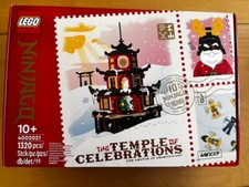 LEGO NINJAGO The Temple of Celebrations 4002021 New and Sealed Noël