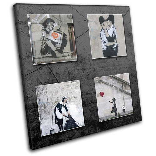 Urban grunge banksy street - grunge,