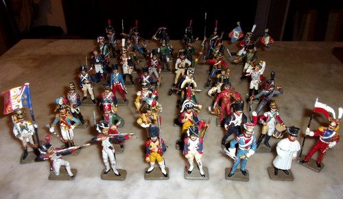 Lot soldats plomb empire - de,