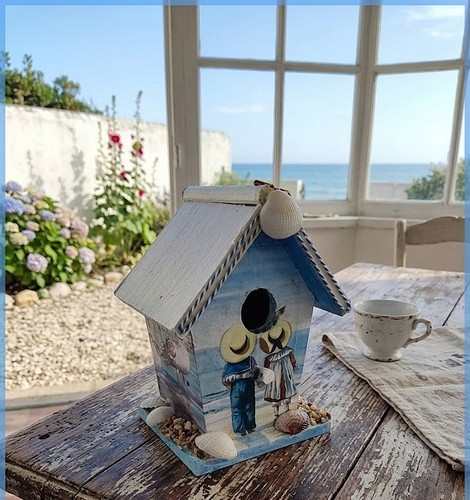 Joli nid nichoir oiseau décor - joli,