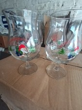 Lot de 2 jolis verres à