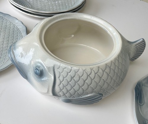 Service poisson vintage - service,