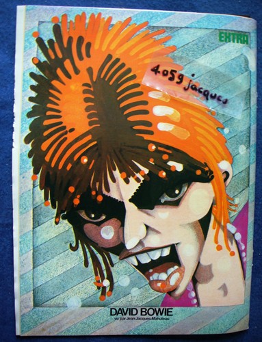 David bowie dessin - dessin, jj