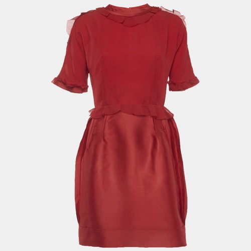 Mini robe lanvin - robe, rouge