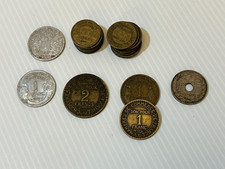 Lot pièces bon pour 1 franc 50cts 2 Francs  Chambres De Commerce de France