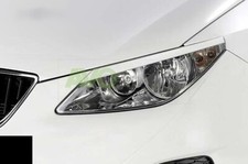 Paupières de phare pour Seat Ibiza 6J 2008-2012 ABS brillant