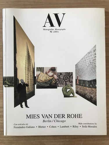 Monographs mies van - monographs, 92