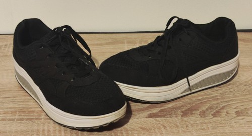 Baskets sneakers compensées - baskets,
