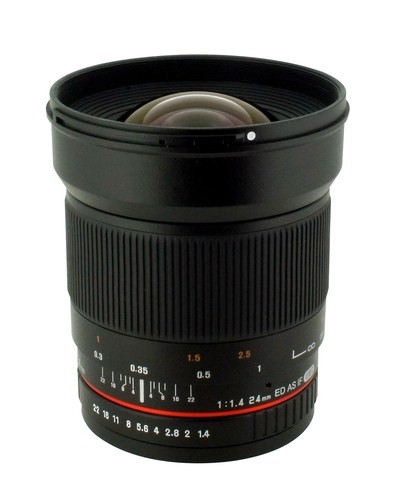 Nouveau rokinon 24mm 4 - rokinon, f1.4