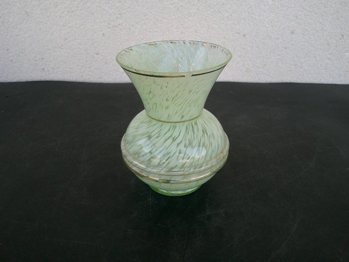 Vase bulbes verre clichy - vase, de