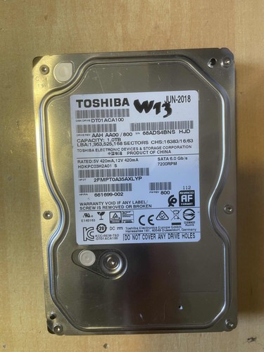 Disque dur interne toshiba - disque,