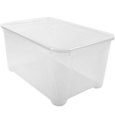 Curver T-box récipient avec couvercle 47 L, transparent