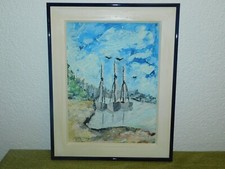 Peinture huile paysage - l'huile,
