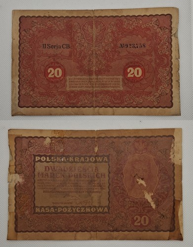Billet polonais polska krajowa - polonais,
