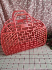 Panier ancien Vintage Manhattan plastique made in Italie année 70'