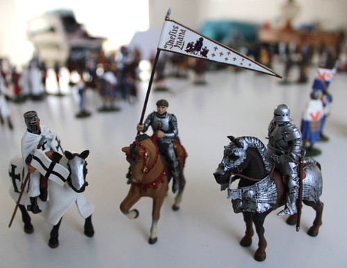 Cavaliers altaya figurines - cavaliers,