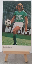 Carte football 1976 1977 ASSE Joueur  OSVALDO PIAZZA  maillot Manufrance ancien