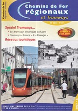 CHE. DE FER REGIONAUX & TRAMWAYS N°323 TRAM. ELEC. MANS / TRAM. FRANCE&ETRANGER