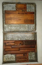 caisse boite outils Allemande WW2 bois métal We.Kp.145 Wehrmacht