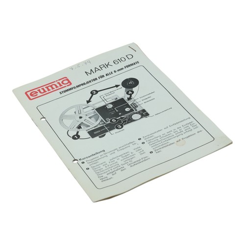 Guide rapide eumig - guide, 610d
