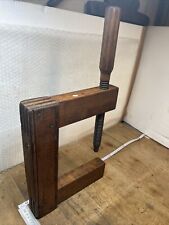 old tool, outil ancien, serre joint Presse de menuisier, ébéniste (n.12)