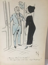 F107- Grand Dessin original