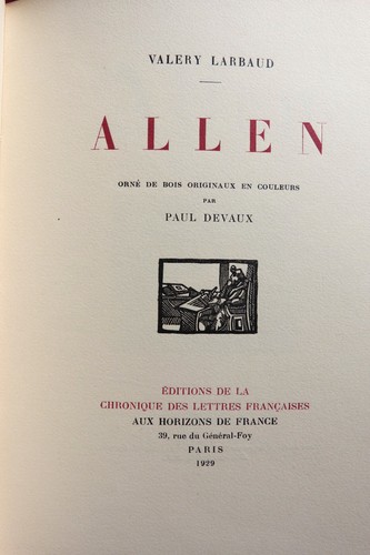 Valery larbaud allen - valery,