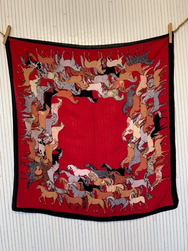Foulard carré soie - foulard, de