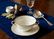 Limoges Berry, tasse et sous