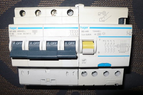 Disjoncteur differentiel tetra - disjoncteur,