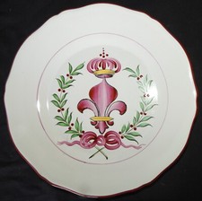  Belle assiette (signée ST