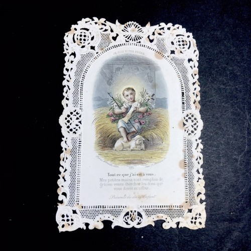 Image pieuse polychrome tout - pieuse,