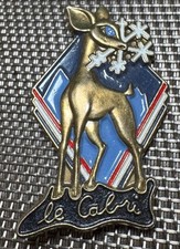 MÉDAILLE INSIGNE DE SKI.  LE