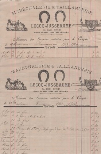Factures 1903 1906 - 2, 1903/1906