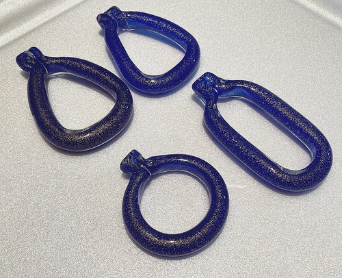 Lot pampille en verre - lot,