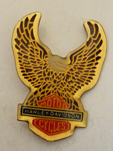 Pin pins badge - pin's, harley