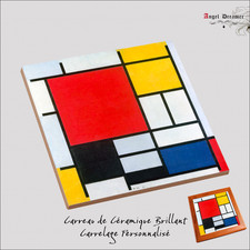 Carrelage Piet Mondrian
