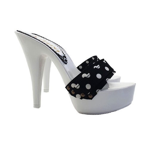 Mule blancs kiara shoes - mule, avec