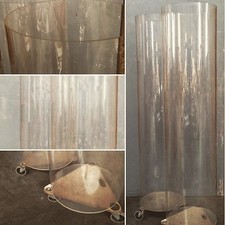 deux grand tubes circulaire en