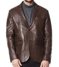 Blazer homme 100 % cuir