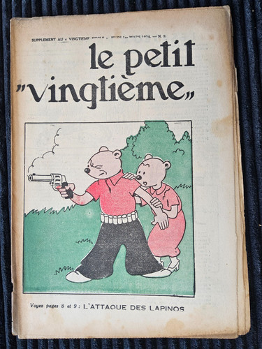 Tintin petit vingtième - petit,