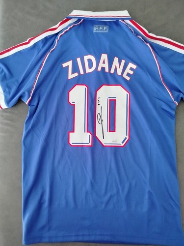 France zinedine zidane signed - france,