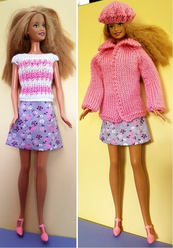 Barbie lot vêtements poupée - barbie,